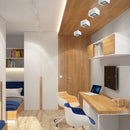 GU10 Plaster frame, square, white/chrome, 100x100x130mm, V-TAC