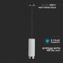 GU10-lampram, ''Metal-Matt Rose Gold'', V-TAC