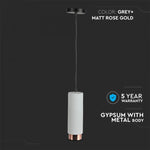 GU10-lampram, ''Metal-Matt Rose Gold'', V-TAC