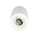 GU10 Gipsram, rund, vit/svart, Ø80x200mm, V-TAC