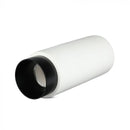 GU10 Gipsram, rund, vit/svart, Ø80x200mm, V-TAC