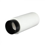 GU10 Gipsram, rund, vit/svart, Ø80x200mm, V-TAC