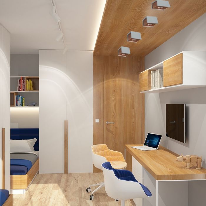 GU10 Gipsram, kvadratisk, grå/guldrosa, 100x100x130mm, V-TAC