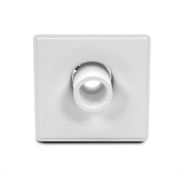 Встраиваемый светильник/рамка для гипсокартона GU10, квадратный, белый, V-TAC