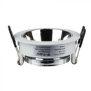 GU10 built-in frame/fixture, round shape, white, V-TAC