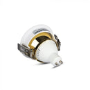GU10 recessed frame/fixture, round, adjustable light direction, Ø80X42mm, recessed Ø75mm, white/gold colour, V-TAC