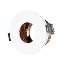 GU10 iebūvējams karkass/armatūra, apaļas formas, balts, V-TAC