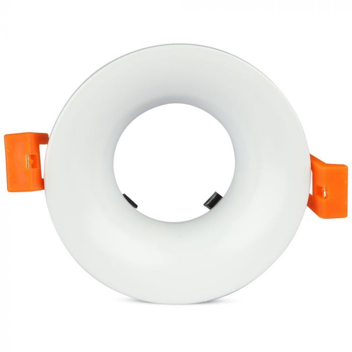 GU10 iebūvējams karkass/armatūra, apaļas formas, Ø85X32mm, iebūv. Izm. Ø75mm, balts, V-TAC