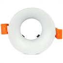 GU10 iebūvējams karkass/armatūra, apaļas formas, Ø85X32mm, iebūv. Izm. Ø75mm, balts, V-TAC