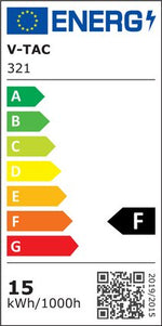 Price for 1m_15W(1600Lm) LED Tape, SMD2835, V-TAC SAMSUNG, waterproof IP20, 24V, neutral white light 4500K