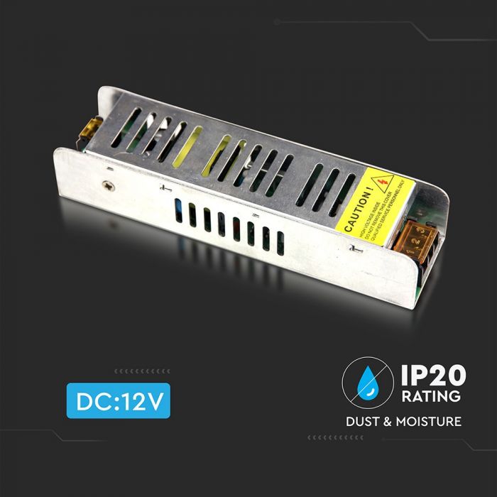 LED Power supply unit 12V 25W 2.1A, metal, IP20, MINI, V-TAC