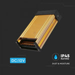 LED-strömförsörjning 12V 400W 33A, metall, IP45, V-TAC