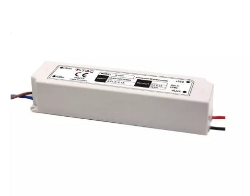LED Barošanas bloks 12V 100W 8A, ABS plastiks, IP67, V-TAC