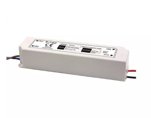 LED Power supply unit 12V 100W 8A, ABS plastic, IP67, V-TAC