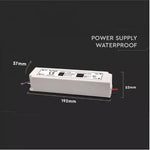 Светодиодный блок питания 12V 100W 8A, ABS пластик, IP67, V-TAC