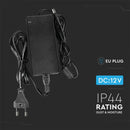 LED Barošanas bloks 12V 60W 5A, plastmasas, ar DC un 220V izeju, IP44, V-TAC