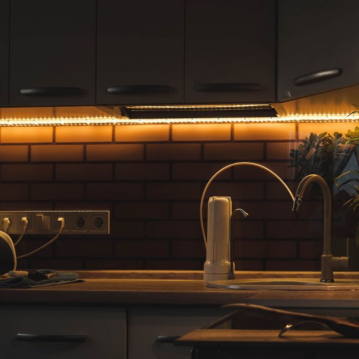 Price for 1m_12W/m (1200Lm/m) 120 LED Tape, SMD2835, V-TAC SAMSUNG, waterproof IP20, 12V, cold white light 6400K