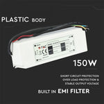 LED-strömförsörjning 150W V-TAC, IP67, 12V, 5 års garanti, V-TAC
