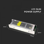 LED Barošanas bloks 12V 100W 8.5A, metāla, IP20, dimmējams, V-TAC