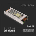 360W 12V 30A IP20 SLIM Power supply unit