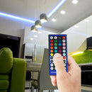 RGB+white LED lentes kontrolieris ar tālvadības pulti, IR kontrole, V-TAC