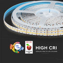 Cena par 1m_18W/m(1500Lm/m) 240 LED Lente, SMD2835, V-TAC SAMSUNG, CRI>95, IP20, 24V, auksti balta gaisma 6400K