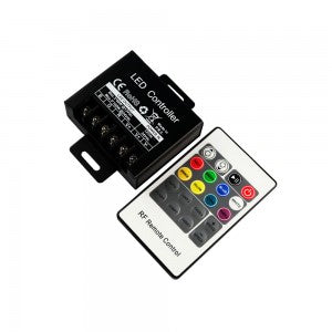 LED RGB lentes kontrolieris, 20 pogas, RF signāls, V-TAC, 19,5A 234W, V-TAC