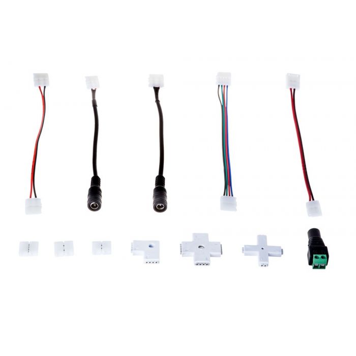 Connection for LED strip with power supply, DC Female, V-TAC