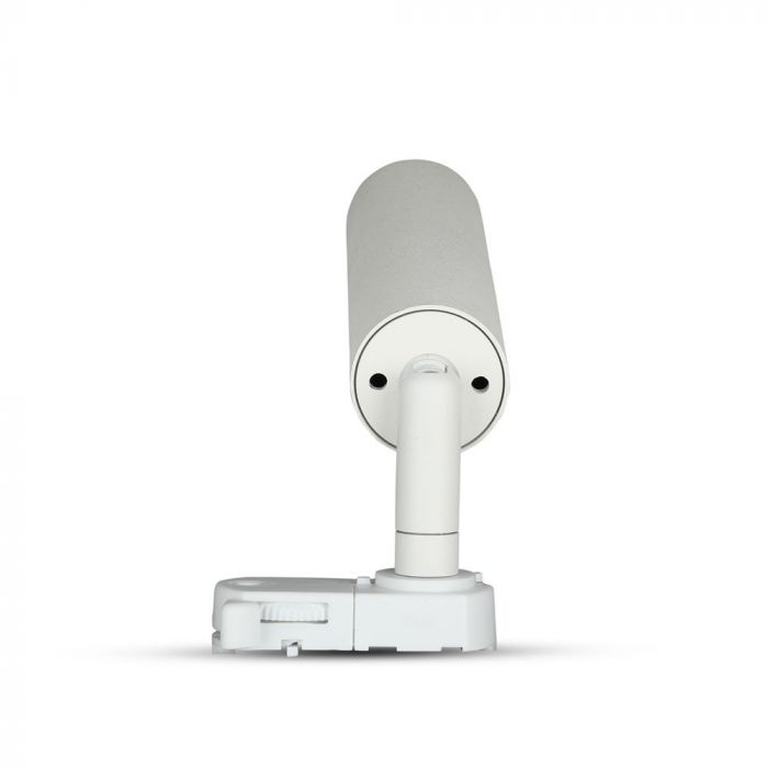 7W (420Lm) LED COB strålkastare för strömskenor, V-TAC SAMSUNG CHIP, IP20, 5 års garanti, 5000K kallvitt ljus