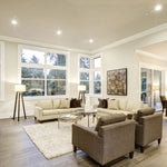 GU10 recessed frame/fixture, round, adjustable lighting angle, Ø82X25 mm, recessed Ø74 mm, white, V-TAC