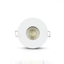 GU10 recessed frame/fixture, round, adjustable light direction, Ø88X38mm, recessed. Ø75mm, white, V-TAC