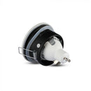 GU10 süvistatav raam/valgusti, ümmargune, IP54, Ø84x38mm, süvistatav. Dimm. Ø75mm, satiin nikkel, V-TAC