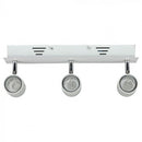 GU10 Рамка скрытого монтажа для 3 ламп, белая, V-TAC