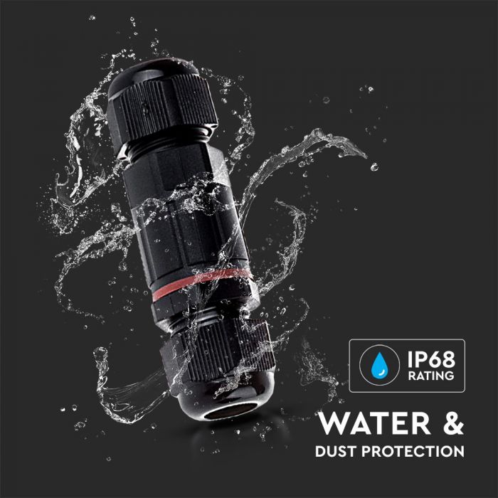 Hermetic 220V IP65 wire connection (for spotlights, etc.), V-TAC