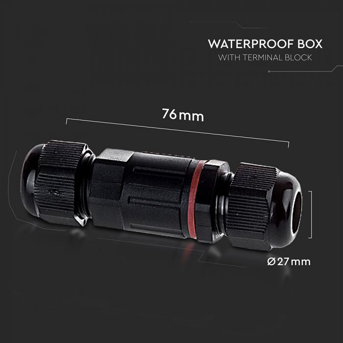 Hermetic 220V IP65 wire connection (for spotlights, etc.), V-TAC