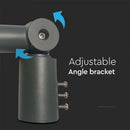 Алюминиевый регулируемый угловой кронштейн для уличных фонарей, V-TAC