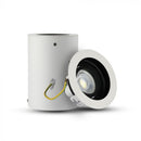 GU10 Virsapmetuma karkass stiprināšanai pie griestiem, balts, 142 x 100 mm, V-TAC