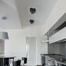 GU10 Светильник потолочный встраиваемый, черный, 142 x 100 мм, V-TAC