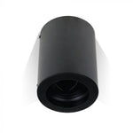 GU10 Takmonterad armatur, svart, 142 x 100 mm, V-TAC
