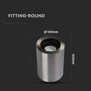 GU10 Laepealne valgusti, satiinne nikkel, V-TAC