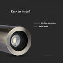 GU10 Laepealne valgusti, satiinne nikkel, V-TAC