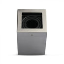 GU10 Virsapmetuma karkass stiprināšanai pie sienas, griestiem, satīna niķelis, V-TAC