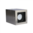 GU10 Virsapmetuma karkass stiprināšanai pie sienas, griestiem, satīna niķelis, V-TAC