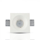 GU10 встраиваемая гипсовая рамка/светильник, квадратная, белая, 120x120x74 мм, встраиваемая. Размер: 120 x 120 x 120 x 120 мм 123x123 мм, V-TA