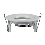 GU10 recessed frame/fixture, round, Ø81 x 34 mm, recessed. Ø73mm, white, V-TAC