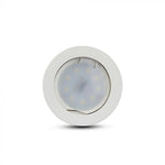GU10 Gipsram, rund, vit, Ø70x75mm, V-TAC