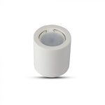 GU10 Gipsram, rund, vit, Ø70x75mm, V-TAC