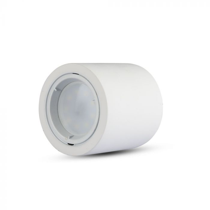 GU10 Plaster frame, round, white, Ø75x75mm, V-TAC