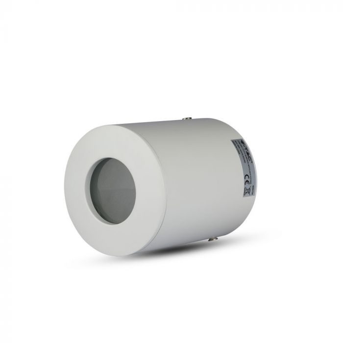 GU10 Ceiling-mounted luminaire, white, cylindrical, IP54, Ø82 x 101 mm V-TAC