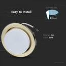 GX53 spuldžu cokols, iebūvējams, zelta, V-TAC